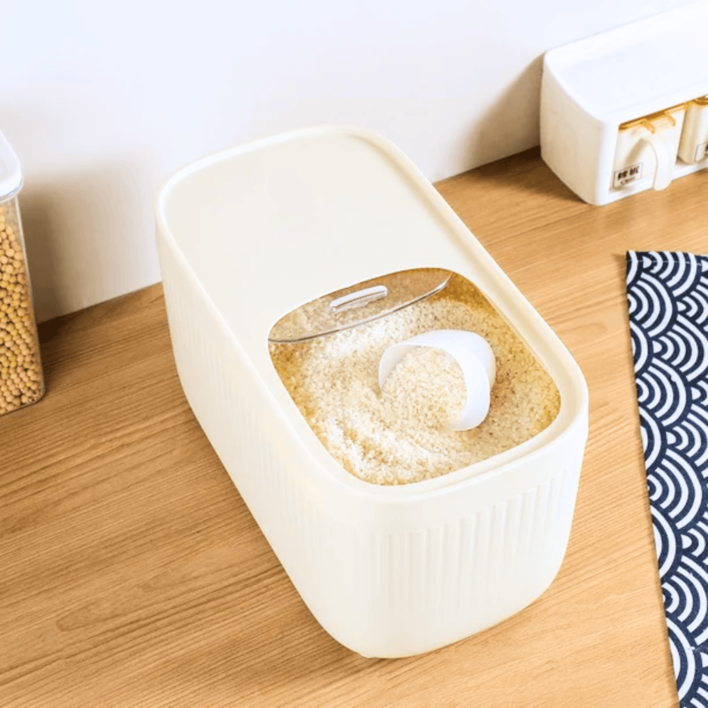 10KG Airtight Large Capacity Rice Storage Container (Pack of 1)