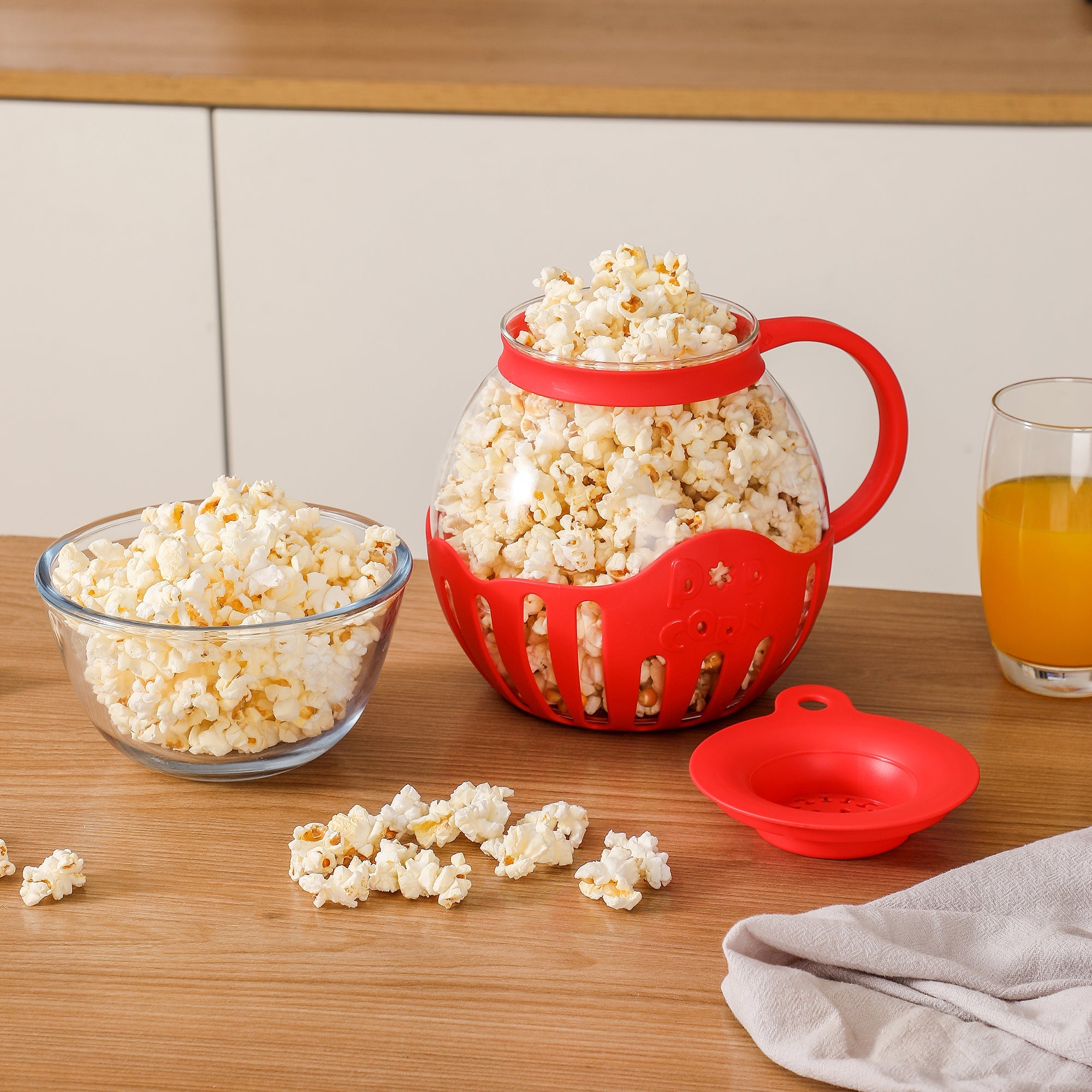 3-in-1 Microwave Popcorn Popper