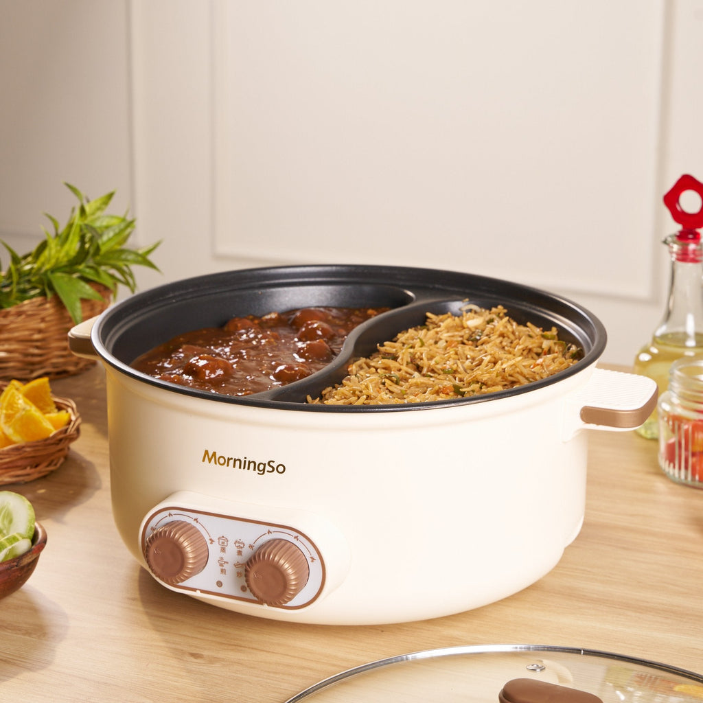 2 In 1 Multi-Functional Electric Cooker
