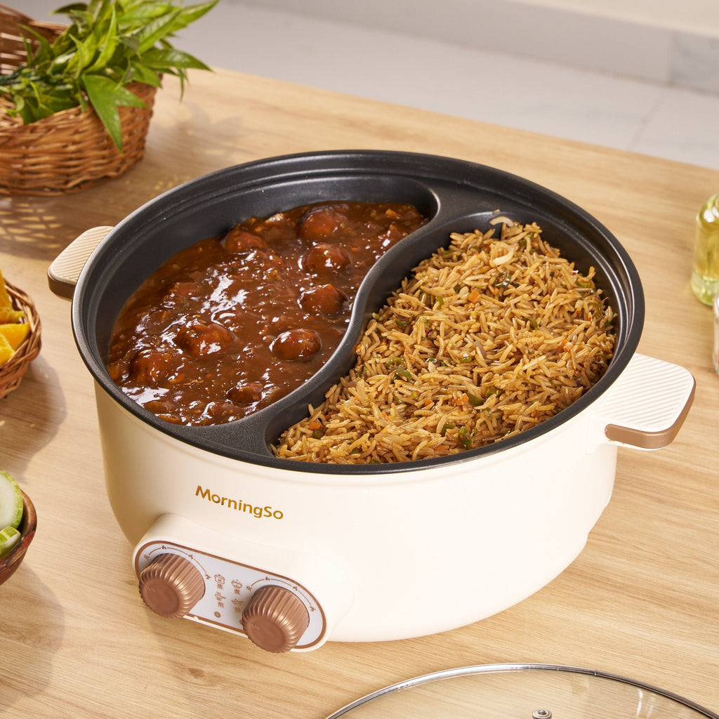 2 In 1 Multi-Functional Electric Cooker