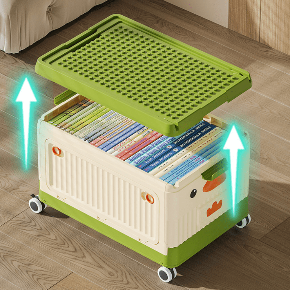 Building Block Trolley Box Storage Box