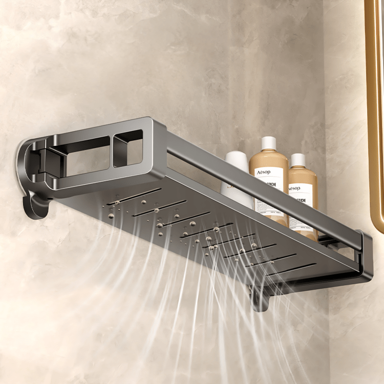 Carbon Steel Multi-Use Storage Rack with Suction Cup