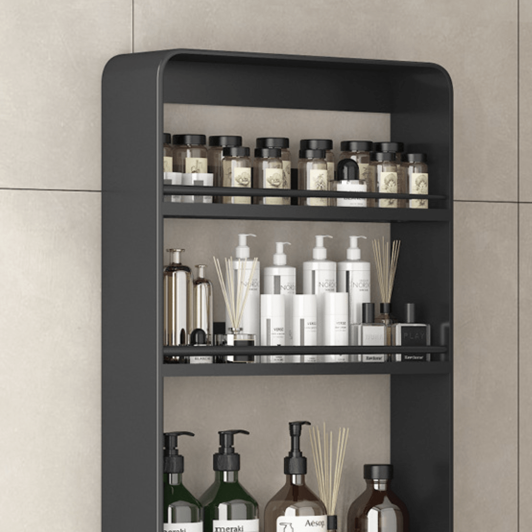 3 Tier Bathroom Shelf Stainless Steel Wall Hanger Storage Rack