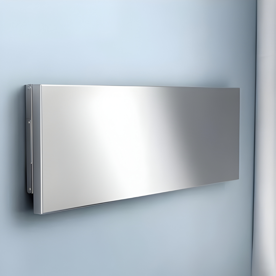 Wall-Mounted Stainless Steel Foldable Rack
