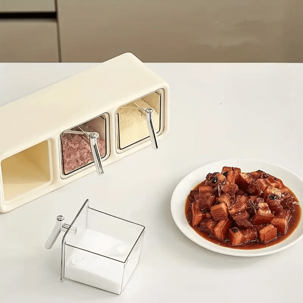 Wall-Mounted Seasoning Box Set