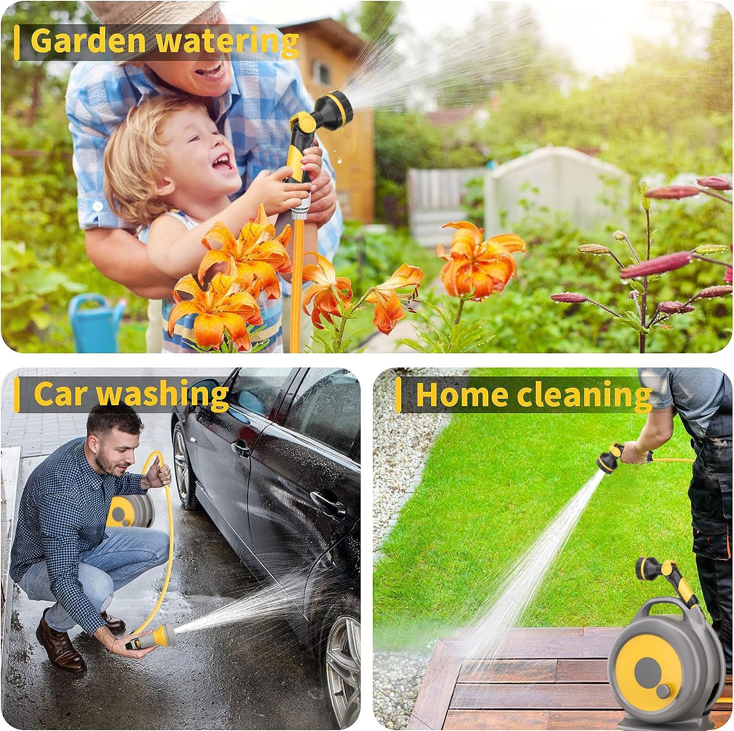 7 Patterns Portable Spray Nozzle