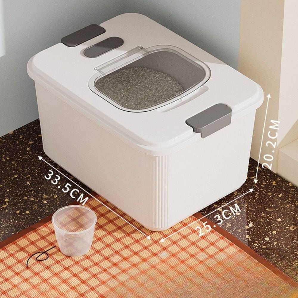Airtight Moisture-Proof Magnetic Rice Storage Container