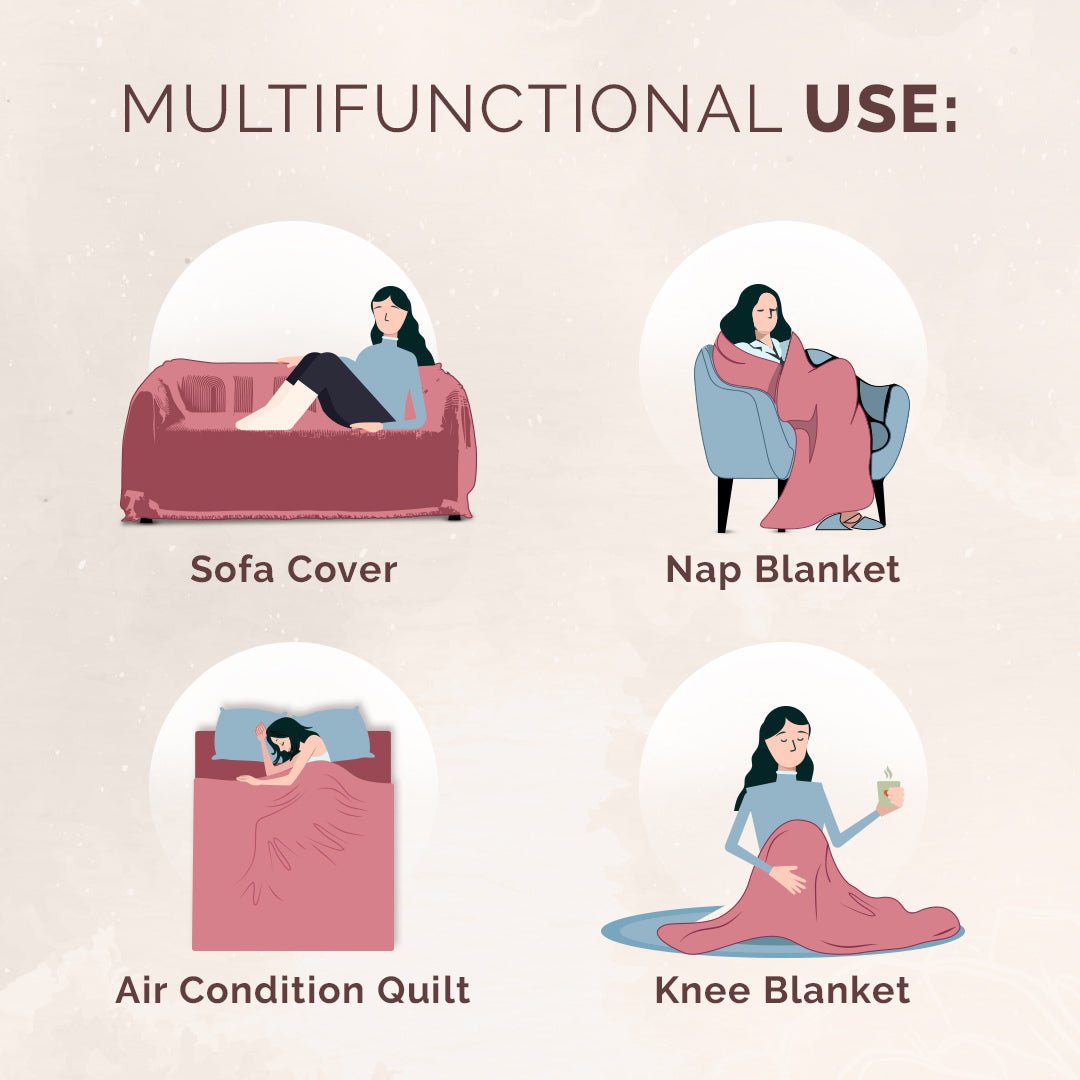 Blue Elegance Elegance Chenille Sofa Cover