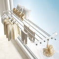 Wall-Mounted Retractable Laundry Drying Rack