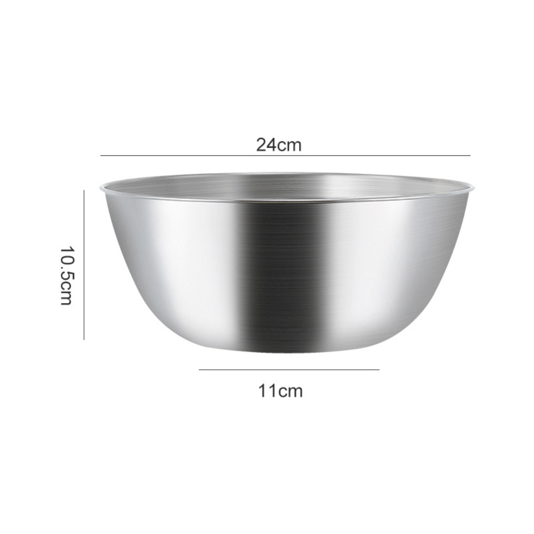 Versatile Stainless Steel Food Bowls
