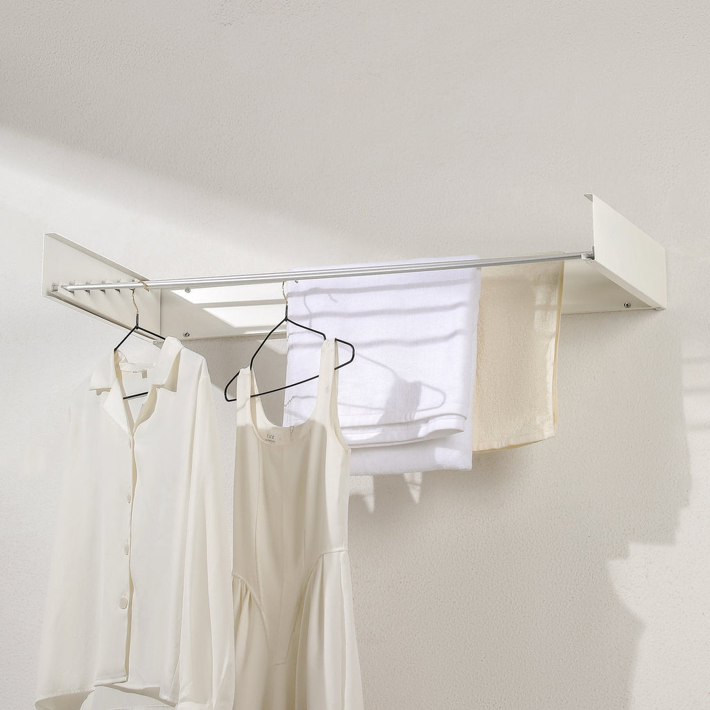 Wall Mounted Collapsible Clothes Drying Rack
