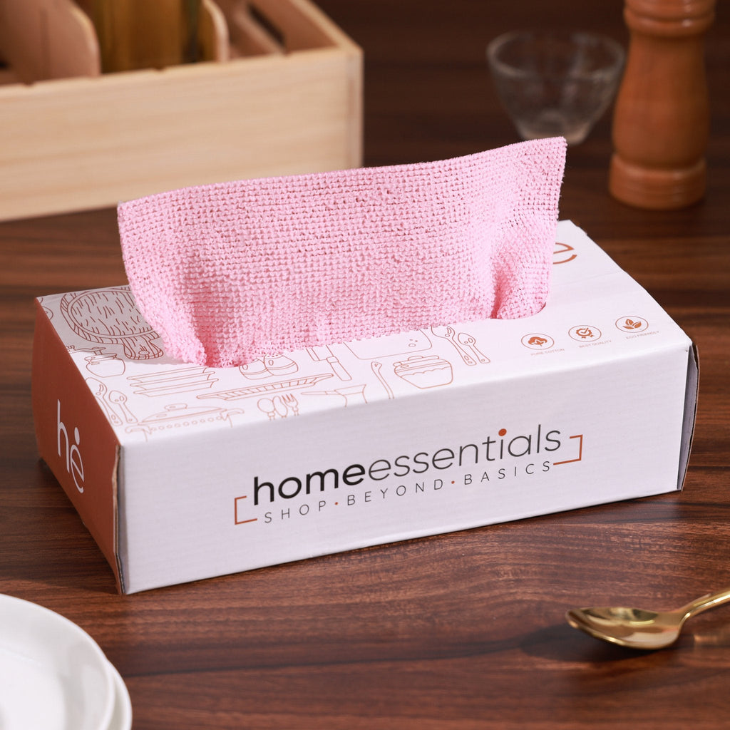 20 PCS 1 Box - Reusable Absorbent Cleaning Cloths