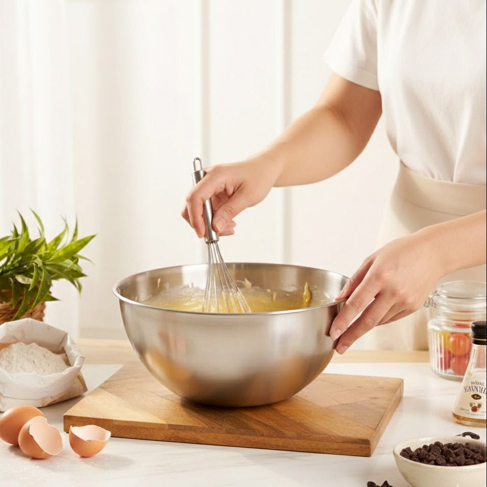 Versatile Stainless Steel Food Bowls